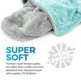 thumbnail image 6 of The Rag Company - The Liquid8r - Car Drying Towel - 1100gsm, 25in x 36in, Aqua Blue, 6 of 10