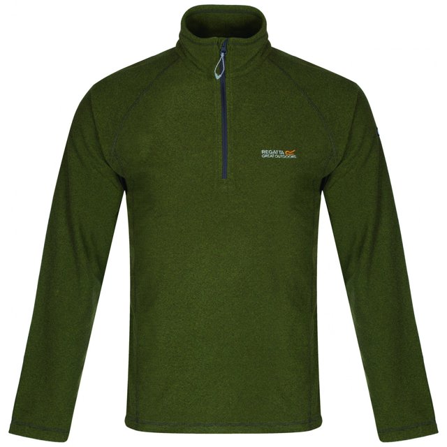 Regatta - Jersey polar de cuello chimenea modelo Montes para hombre (Verde)