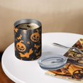 thumbnail image 3 of 12oz Coffee Tumblers Halloween Spider Bat Pattern Stainless Steel Vacuum Insulated Travel Tumbler Coffee Cups Mug with Lid and Straw with Cleaning Brush for Cold & Hot Drinks, 3 of 5