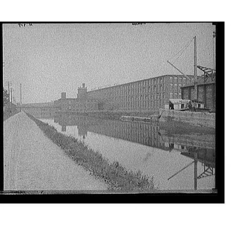 Historic Print, [Mohawk Valley cotton mills, Utica, N.Y.], 16" x 20"