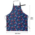 thumbnail image 2 of Cauagu Deep Down In The Ocean Aprons with Pockets,Waterproof Apron for Women,Kitchen Cooking Apron Adjustable Bib Aprons Chef Apron for Cooking,Drawing,Crafting, 2 of 8