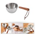 thumbnail image 2 of Miangastore Milk Boiling Pot Silver Stainless Steel 1Pcs 7.9x3.7x2.2in, 2 of 8