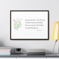 thumbnail image 4 of Scripture Sign, Bible Verse Sign, Jesus is our Savior, John 14:6, 4 of 5
