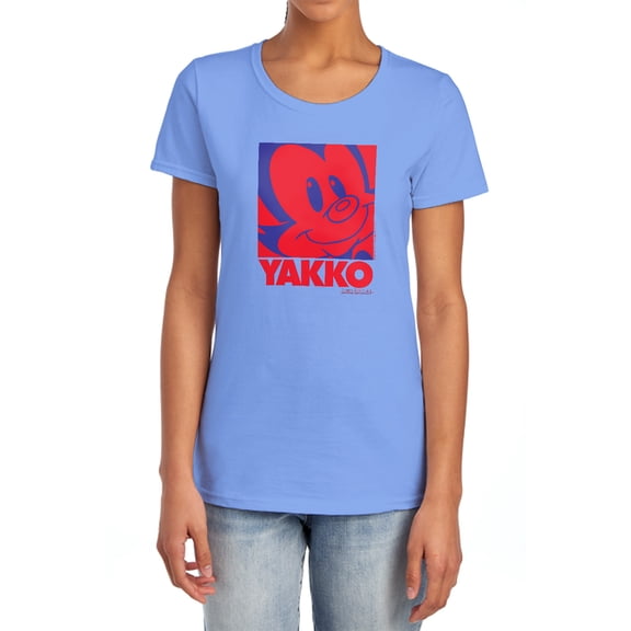 Animaniacs Pop Yakko Women's T Shirt, Carolina Blue, Small