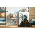 thumbnail image 2 of Ahgly Company Machine Washable Indoor Round Transitional Red Brown Area Rugs, 4' Round, 2 of 7