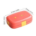 Adult Lunch Box, Containers for Adults Men Women Lunchable Food