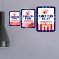 thumbnail image 5 of Portrait Round Plus American Pride: United We Stand Door or Wall Sign | Easy Installation | Patriotic Stars and Stripes USA Pride Sign - Large, 5 of 8