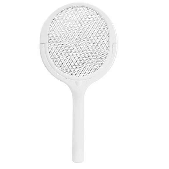 Rotating Head Rechargeable Fly Swatter Electric Fly Swatter Racket Bug Zapper Racket Indoor Bug Zapper Indoor Fly Zapper