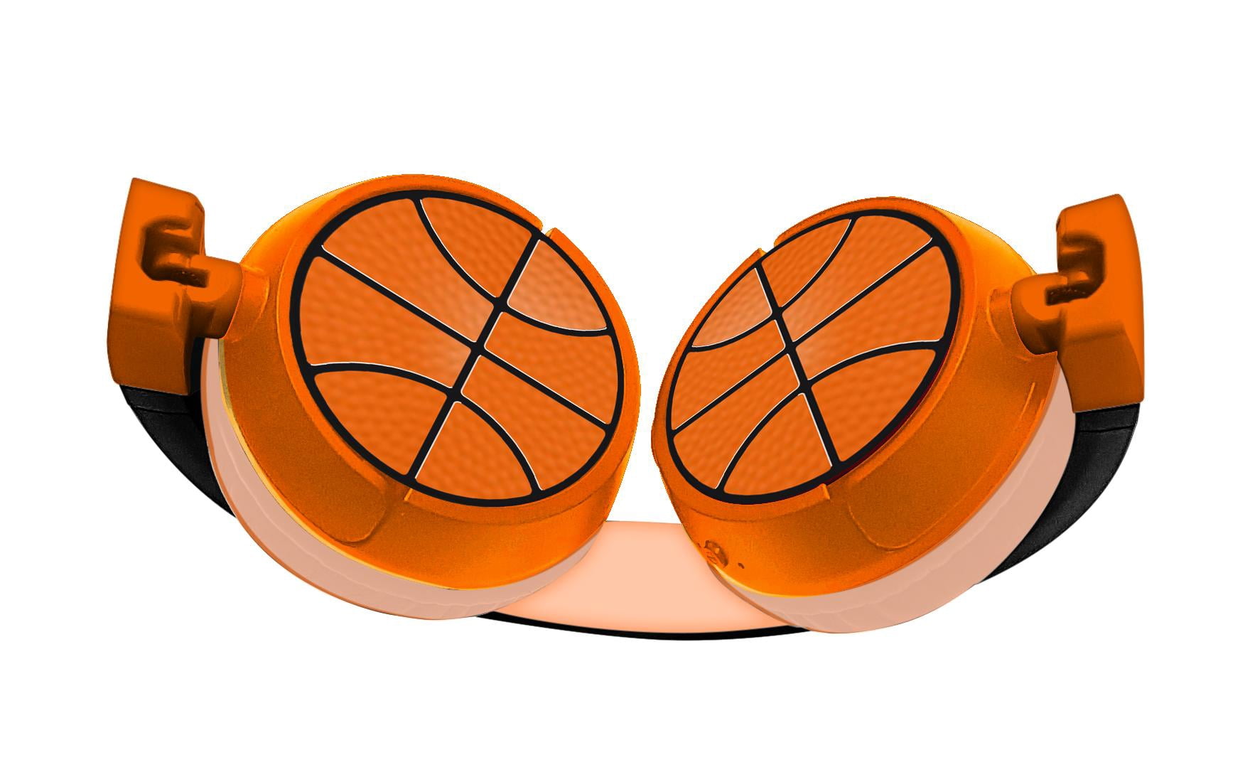 Lexibook - Basketball - 2-in-1 Bluetooth & Wired Headphones with microphone and control button, Foldable and Adjustable, Long lasting rechargeable battery
