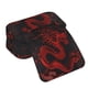 thumbnail image 4 of Disketp Red Dragon On Black Estuche de Lápices de Doble Capa con Tapa Abatible y Cremallera, Organizador Escolar para Adolescentes y Adultos, 4 of 7