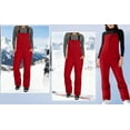 thumbnail image 4 of MELDVDIB Womens Overalls Waterproof Windproof Insulated Ski Suit One-Piece Ski Pants Jumpsuit Suspender Pants Ski Pants with Pockets, 4 of 9