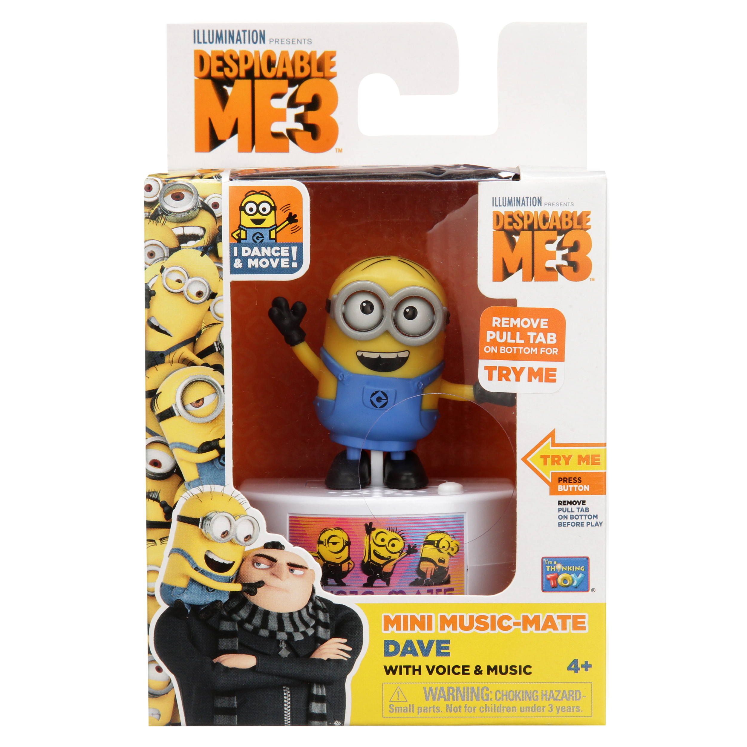 Despicable Me 3 Minion Music-Mate Dave with Voice and Music - image 2 of 5