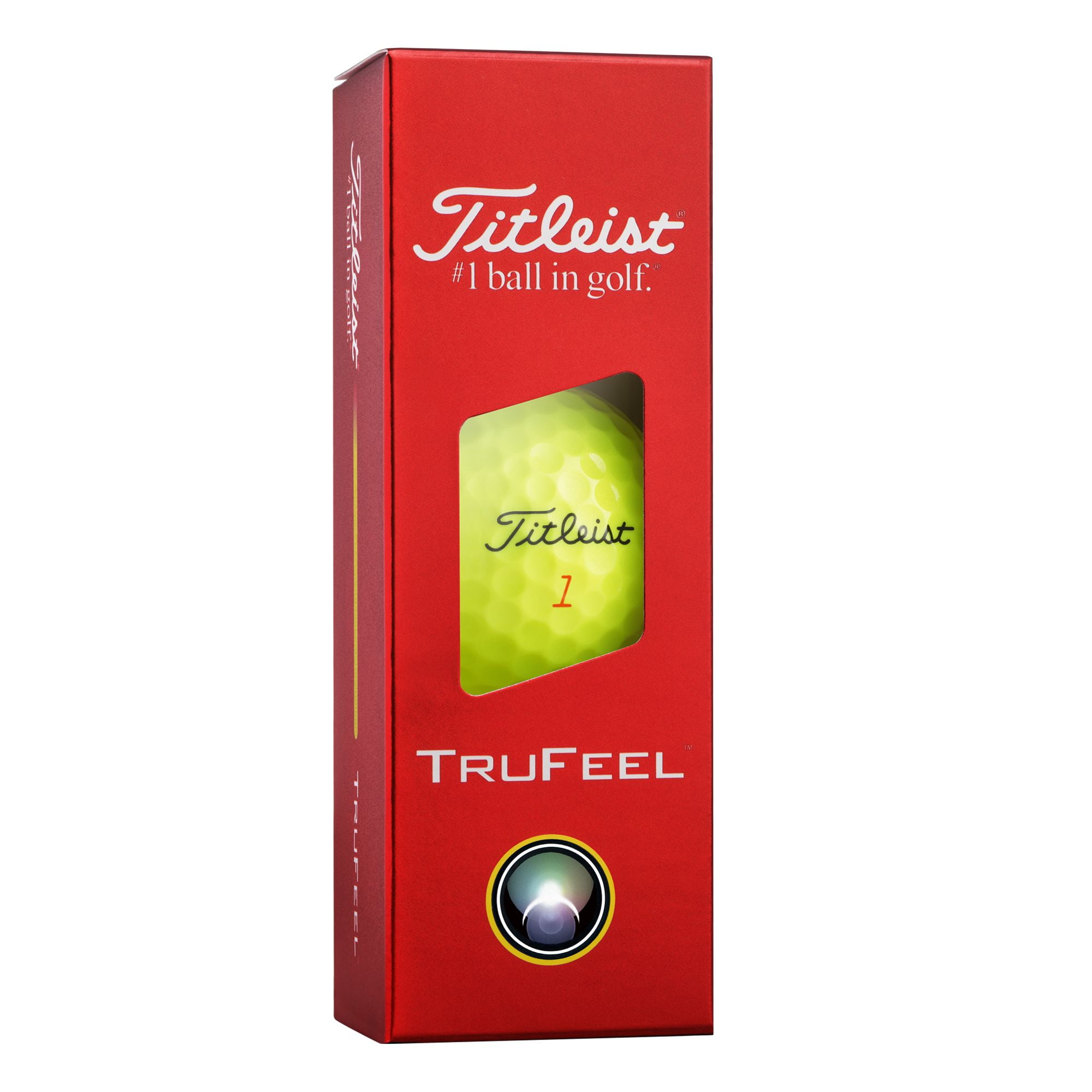 Titleist 2026 TruFeel Golf Balls 12pk, Yellow