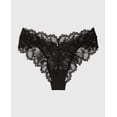 thumbnail image 4 of Cheeky Panty in Afterglow Lace in Tuexdo Black, 4 of 5