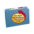 thumbnail image 6 of Reinforced Top Tab Colored File Folders Straight Tab, Legal Size, Blue, 100/Box, 6 of 7