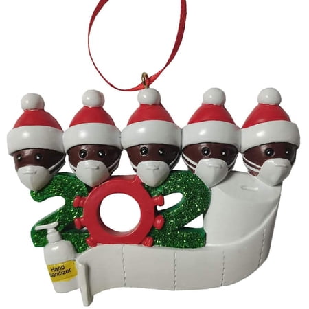Covid Christmas 2020 Ornaments Personalized Quarantine Survivor Family Of 5 Pandemic Christmas Ornament With Hand Sanitized And Toilet Paper Crisis Special Keepsake Xmas Holiday Decorations Gifts Walmart Canada
