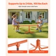 thumbnail image 4 of VEVOR Kids Seesaw 100 lbs Capacity Swiveling 360 Degrees Rotating Teeter Totter, 4 of 9