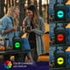 thumbnail image 2 of Okko Altavoz Bluetooth Portátil SoundBoost, Altavoz Inalámbrico Que Cambia de Color con Salida de Sonido de 5 W y Pantalla LED, Color Negro, 2 of 8