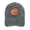Gray, variant on Cinnamon Roll Charcoal Baseball Cap for Men Women, Adjustable Snapback Hats Cotton Hat