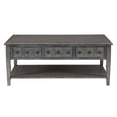 thumbnail image 3 of Linon Sadie Table Basse en Bois avec Rangement, Gris, 3 of 17