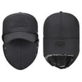 thumbnail image 6 of Winter Trooper Trapper Hat, Warm Russian Hats with Ear Flaps and Removable Facemask Hunting Ski Aviator Outdoor Windproof Cotton Polyamide Caps for Men and Women Adjustable Size（Gray）, 6 of 7