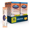 Pedialyte Electrolyte Powder Packets, Orange, Powder Packets, 36 Count