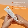 thumbnail image 4 of Andalou Naturals Vitamin C BB Beauty Balm Sheer Tint SPF 30, 2-in-1 BB Cream  Face Sunscreen with Broad Spectrum Protection, Mineral Sunscreen with Non-Nano Zinc Oxide, 2 Fl Oz, 4 of 4