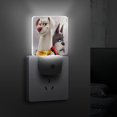 thumbnail image 4 of Liga de Súper Mascotas Luz nocturna LED con sensor de anochecer a amanecer para dormitorio, baño, pasillo, escaleras - Lámpara LED nocturna de enchufe, 0.5W - 1 pieza, 4 of 6