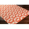 thumbnail image 2 of Mark&Day Wool Rugs, 2x8 Rosemead Modern Coral Runner Area Rug, Orange Beige Carpet for Hallway, Kitchen, Bedroom or Living Room (2'6" x 8' Runner), 2 of 2