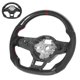 thumbnail image 3 of Volante De Fibra De Carbono, Cuero Perforado De Napa, Apto Para MK7/7,5/GTD 2013-2020, 3 of 7