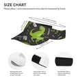 thumbnail image 4 of Disketp Dinosaur Skeleton Sun Visors for Women Men Unisex Tennis Golf Visor Hat Adjustable Summer Hats Sport Outdoor Visor Hat UV Protection Cap, 4 of 8
