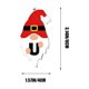 thumbnail image 3 of Juego de 26 adornos colgantes acrílicos navideños con diseño de Papá Noel | Adornos navideños DIY para decorar la puerta de la pared o la fiesta en casa | Manualidades navideñas para regalar, 3 of 6