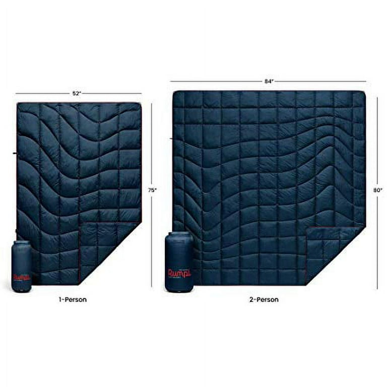 Rumpl The Down Blanket Outdoor Down Camping Blanket for
