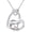 A2-Mama Bear, variant on Dorunmo Hammer Shark Necklace for Women 925 Sterling Silver White Shark Pendant Beach Necklace Sharks Jewelry Gift