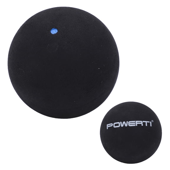 Squash Ball, Light In Weight Sports Squash Ball Wear-resistant Rubber For Training For Competition Single Blue DotLarge Elasticity