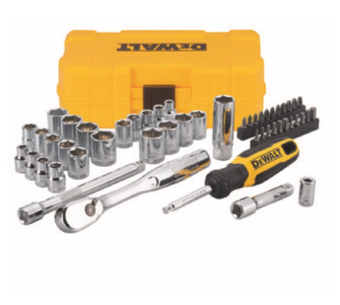 New DeWalt DWMT81611T Mechanics tool set, 50 Piece, Each