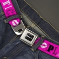 thumbnail image 2 of Paramount Pictures Belt, Seatbelt Buckle Belt, Mean Girls Plastics Collage Pink Black White, 30 to 44 Inches, 2 of 9