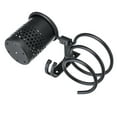 thumbnail image 3 of Wall Mount Hair Dryer Holder, Blow Dryer Holder Rack Stand, Bathroom Washroom Storage Organizer Hanging with 2 Hooks + 1 Storage Cup, 3 of 4
