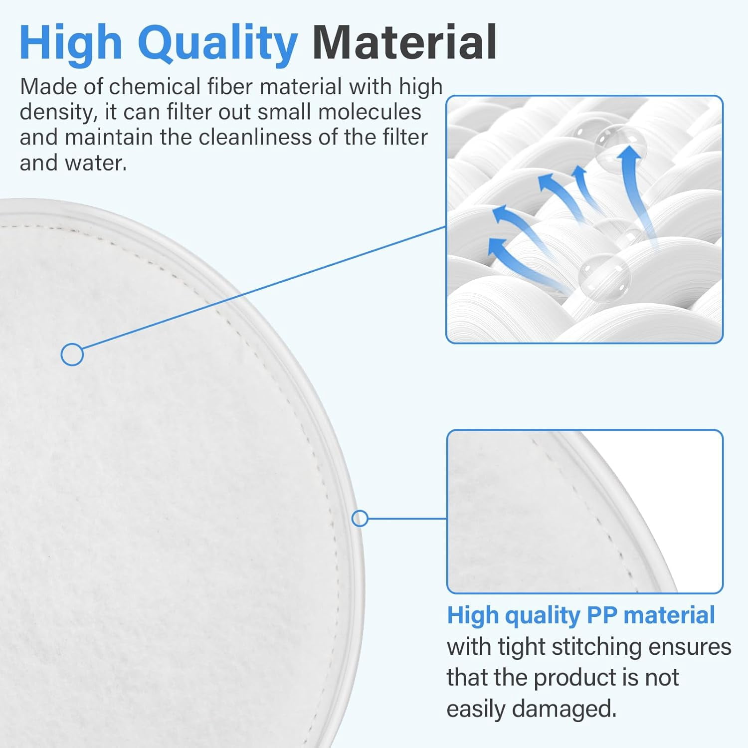 Hot Tub Pre Filters, 100497 First Filter Replacement for Maax Coleman Whirlpool California Cooperage Hot Tub and Spa Parts (6 Pack)