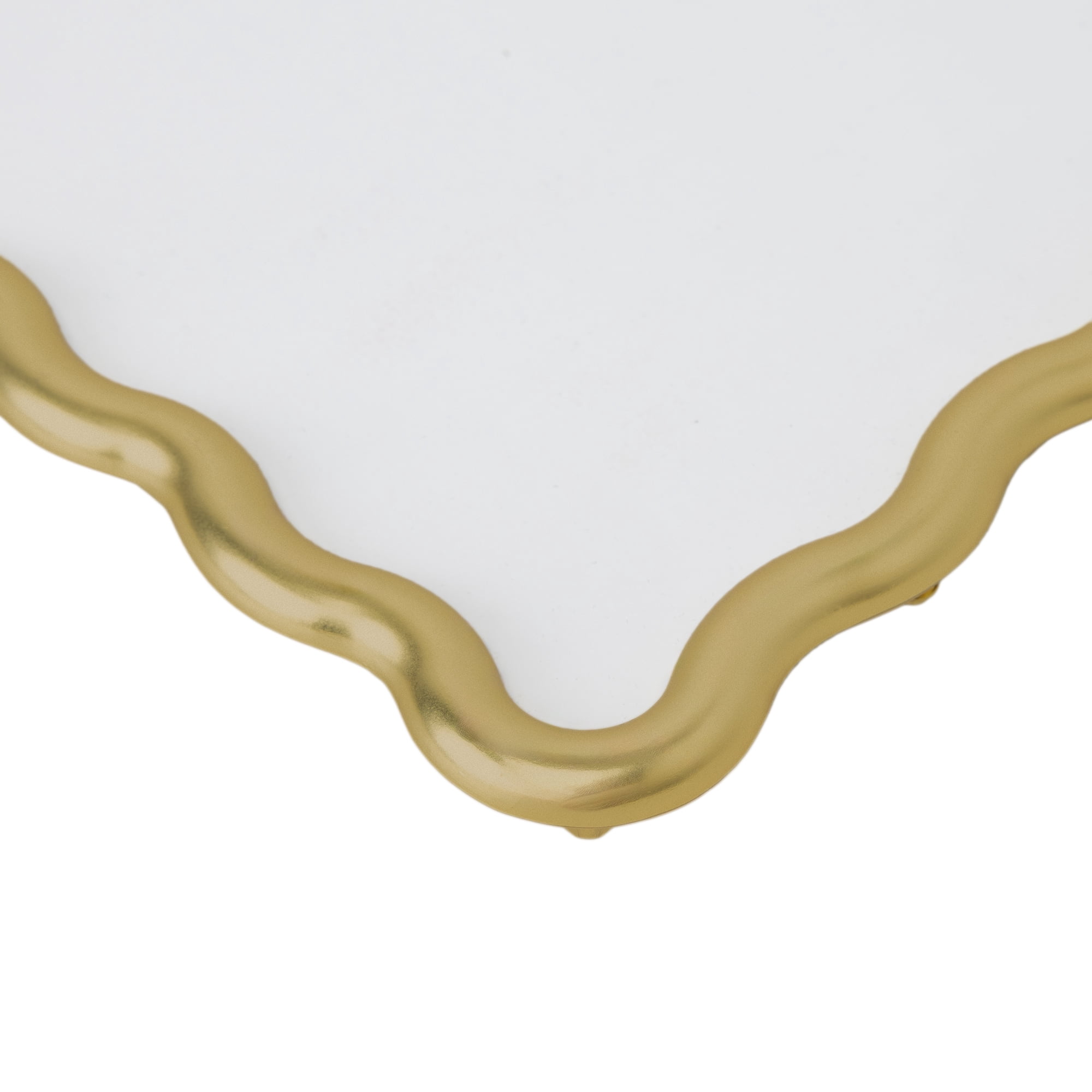 Mainstays 5x7 Picture Frame – Gold Wavy Tabletop Photo Frame