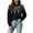 Black, variant on SBYOJLPB Women's Christmas Sweater Tops Casual Round Neck Long Sleeved Pullover Top