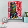 thumbnail image 4 of Epic Graffiti 'Love Relentlessly' by Dean Russo, Canvas Wall Art, 12"x16", 4 of 8