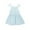 Light Blue, variant on Odeerbi Summer Tank Dress For Girls Toddler Kids Baby Seaside Beach Dress Sling Skirt Floral Skirt Light Blue