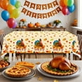 thumbnail image 6 of Oioii Pumpkin Fall Paper Plates Paper cup tablecloth and Napkins Party Supplies Pumpkin Leaves Disposable Tableware Set for Thanksgiving Autumn Harvest Party Decoration, 6 of 6
