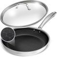 thumbnail image 1 of Sartén Home Hero LuxeClad Hybrid, antiadherente, 32 cm, con tapa, 1 of 8