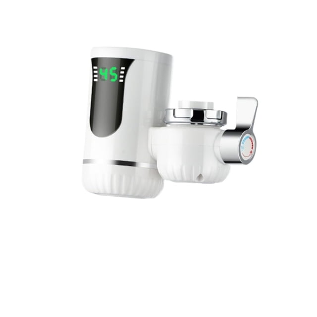 TIELUTT Robinet d'Eau Chaude et Froide Instantanée Sans Installation en Acier Inoxydable Haute Pression Robinet de Cuisine Étape 2 Robinet de Remplacement de Cuisine Robinet de Cuisine Extérieur à l'Ancienne Laiton