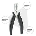 thumbnail image 4 of Jinsinto Mini Plier For Micro Nano Ring Hair Extensions opener and Removal Tool, Professional Hair Extension Tool Black, 4 of 5