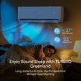 thumbnail image 3 of TURBRO 12,000 BTU Ductless Mini Split Inverter AC with Heat Pump, 22 SEER2, 115V, WiFi-Enabled, Cools up to 750 Sq.Ft, Energy Star, Greenland Series, 3 of 11