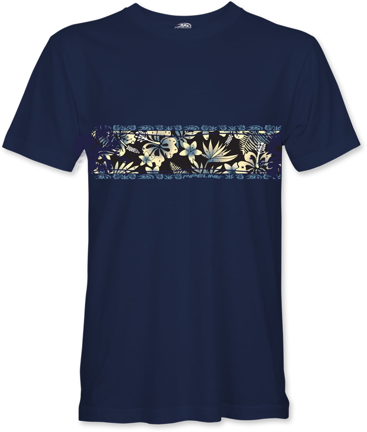 Pipeline Men's Father’s Day Island Bloom Print Short Sleeve Cotton Crew Neck T-shirt