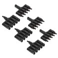thumbnail image 3 of Conector De Rama, 50A 1000V IP68 Impermeable Retardante De Llama 3Set Conector De Rama Solar Para Suministros Eléctricos, 3 of 8